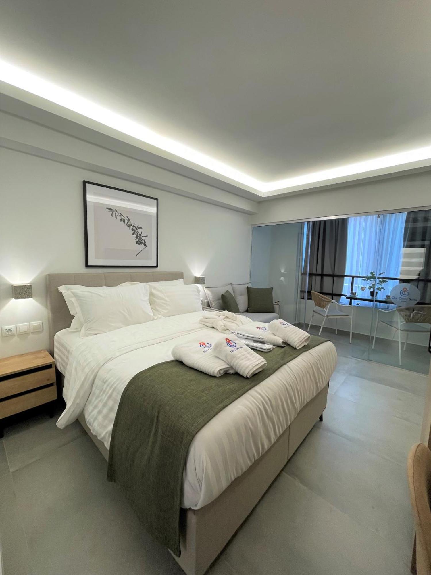 Chic Centre Suites Ateny Zewnętrze zdjęcie