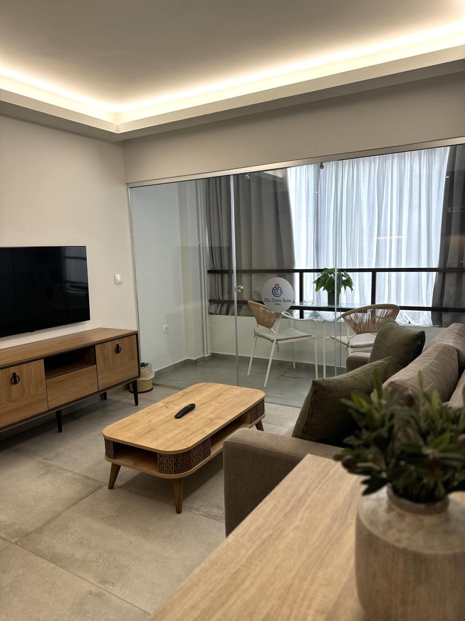 Chic Centre Suites Ateny Zewnętrze zdjęcie